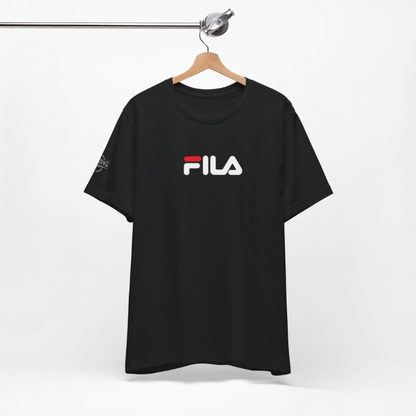 FILA Navy Blue Printed Round Neck T-Shirt | Premium Cotton Blend | S M L XL | Btssameroo