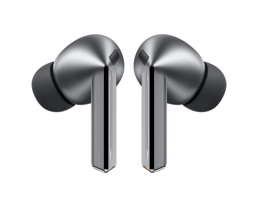 Erorex E-5 Pro ANC Earbuds - Metallic Grey Close-up