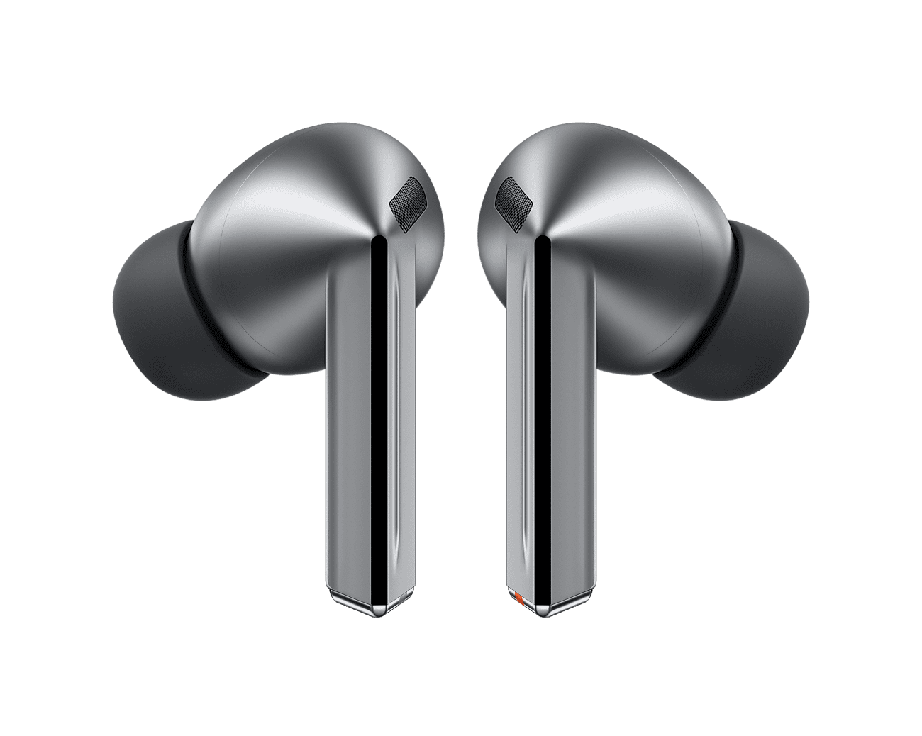 Erorex E-5 Pro ANC Earbuds - Metallic Grey Close-up