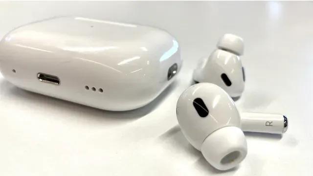 Bluetooth 5.3 ANC Earbuds - Open Charging Case White