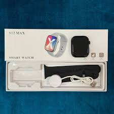 S12 Max Smart Watch black variant with box