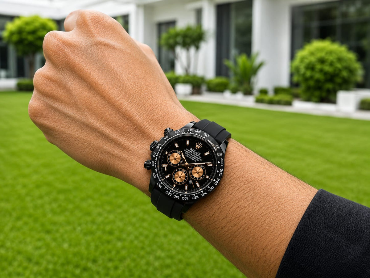 Rolex Daytona Brown Dial on Wrist