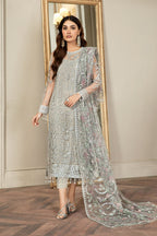 Luxury Net Suit - Model Standing Mirror Shot Full Length