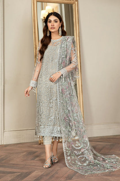 Luxury Net Suit - Model Standing Mirror Shot Full Length