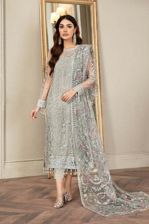Luxury Net Suit - Model Standing Mirror Shot Full Length