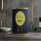Alisha Blue Eau De Parfum – Box on Grey Marble