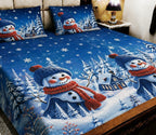 King Size Pure Cotton Bed Sheet 3Pc Set | Export Quality | 10 Designs | 90x95"