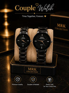 MRK Collection couple watch – all black variant pair