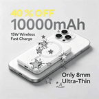 MagSafe Wireless Power Bank for iPhone 10000mAh | Fast Charging | Portable | Btssameroo