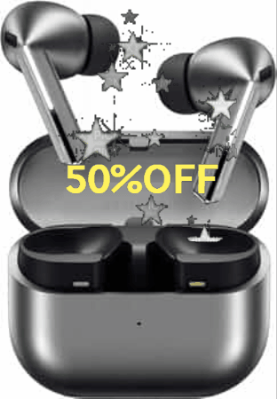 Erorex E-5 Pro ANC Wireless Earbuds – 30Hr Playtime | Hi-Fi Sound | Type-C Charging