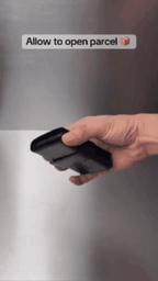 RFID Blocking Card Holder Wallet – Leather & Aluminum | Black & Brown