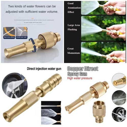 High Pressure Water Spray Gun – Metal Brass Nozzle
