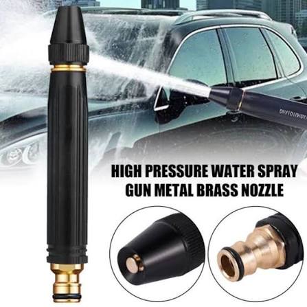 High Pressure Water Spray Gun – Metal Brass Nozzle