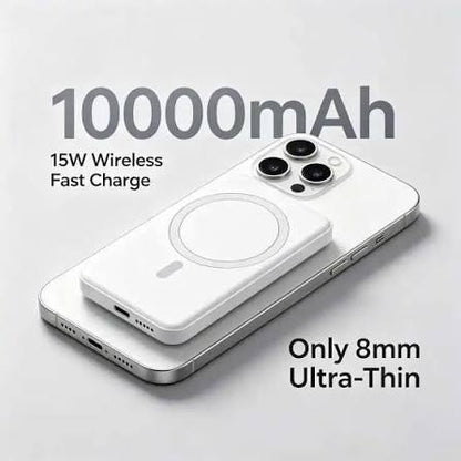 MagSafe Wireless Power Bank for iPhone 10000mAh | Fast Charging | Portable | Btssameroo