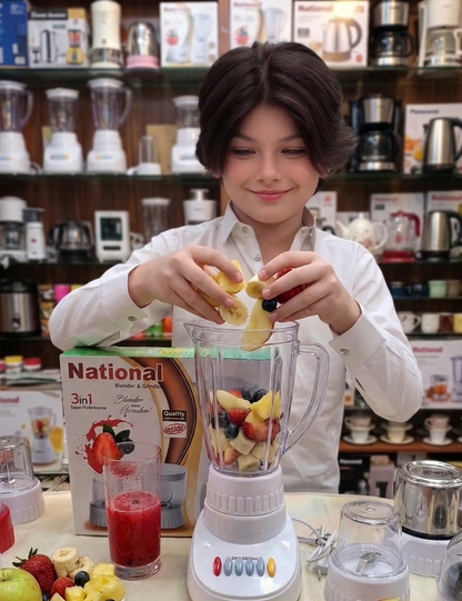 National 3-in-1 Blender & Grinder – Super Performance