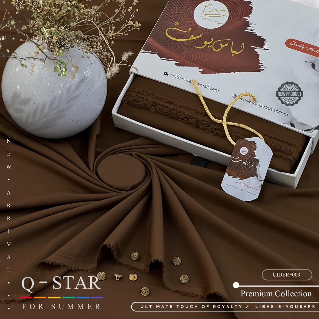 Q-Star premium fabric collection display