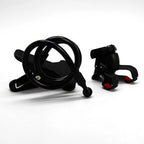 Flexible mobile holder with USB LED light front view