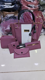 Jimmy Choo 5Pcs Shoulder Bag - Navy Blue