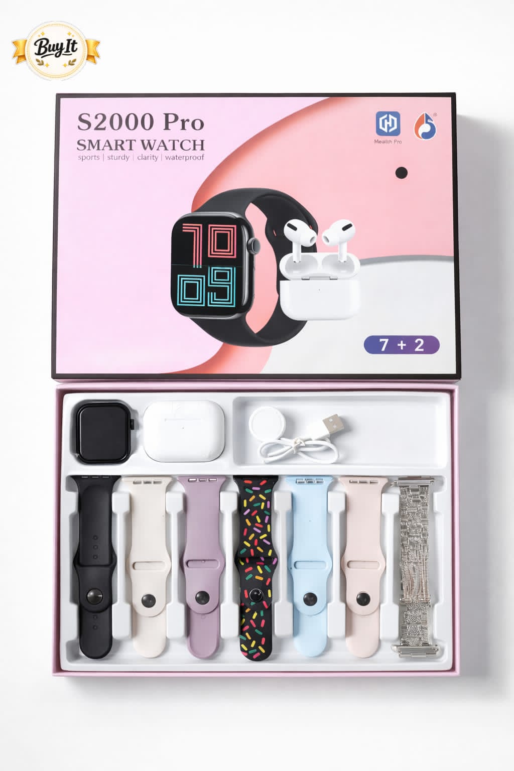 S2000 Pro Smart Watch packaging